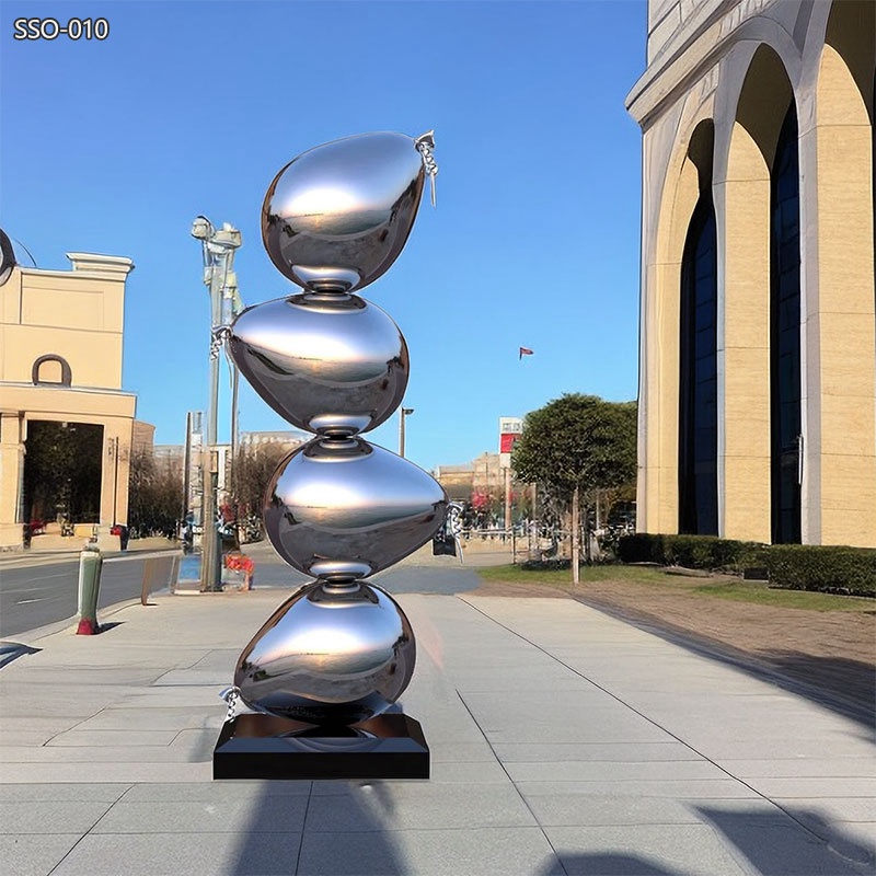 stainless steel balloon sculpture (2)