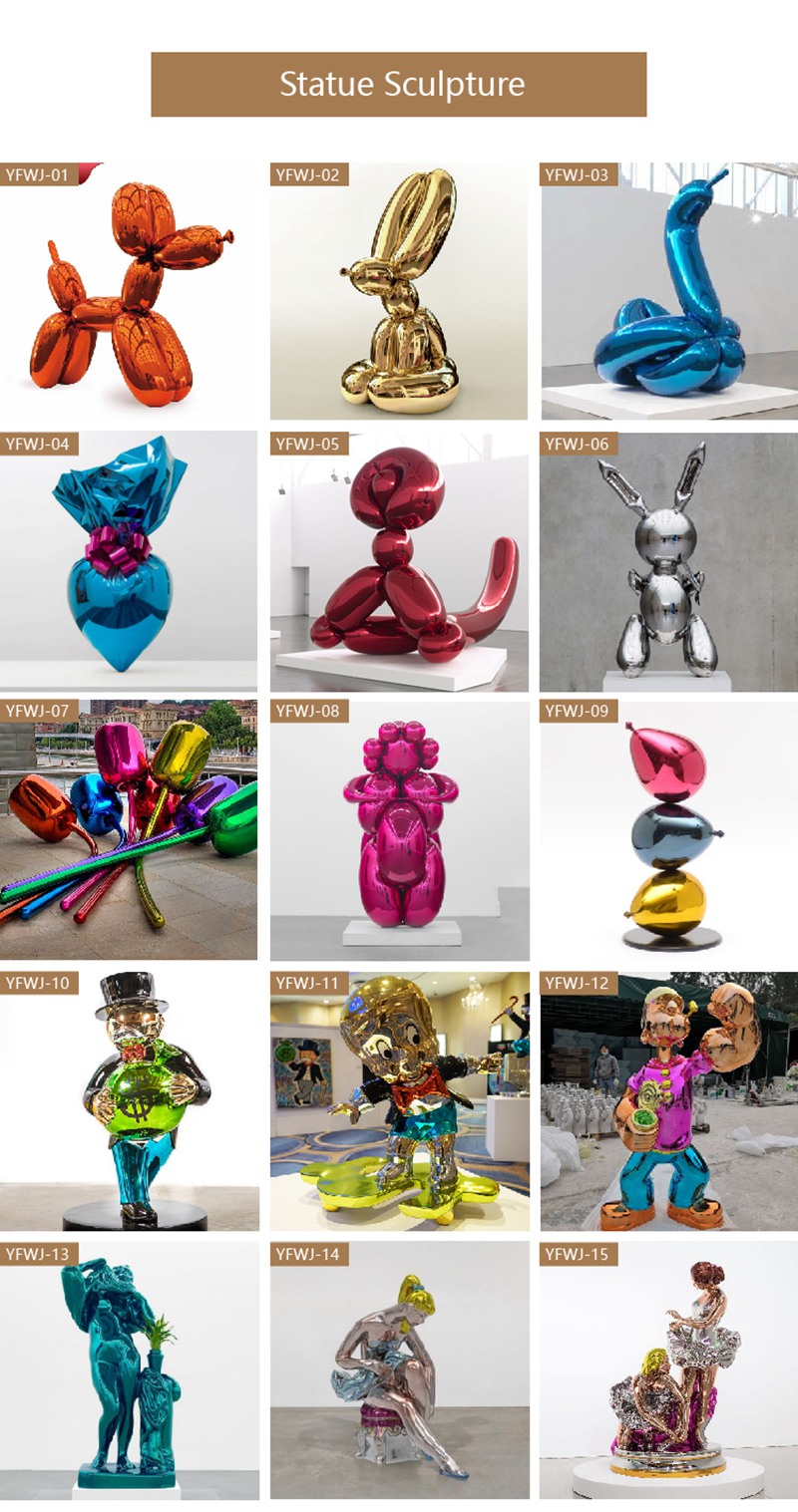 stainless steel balloon sculpture for sale (2)